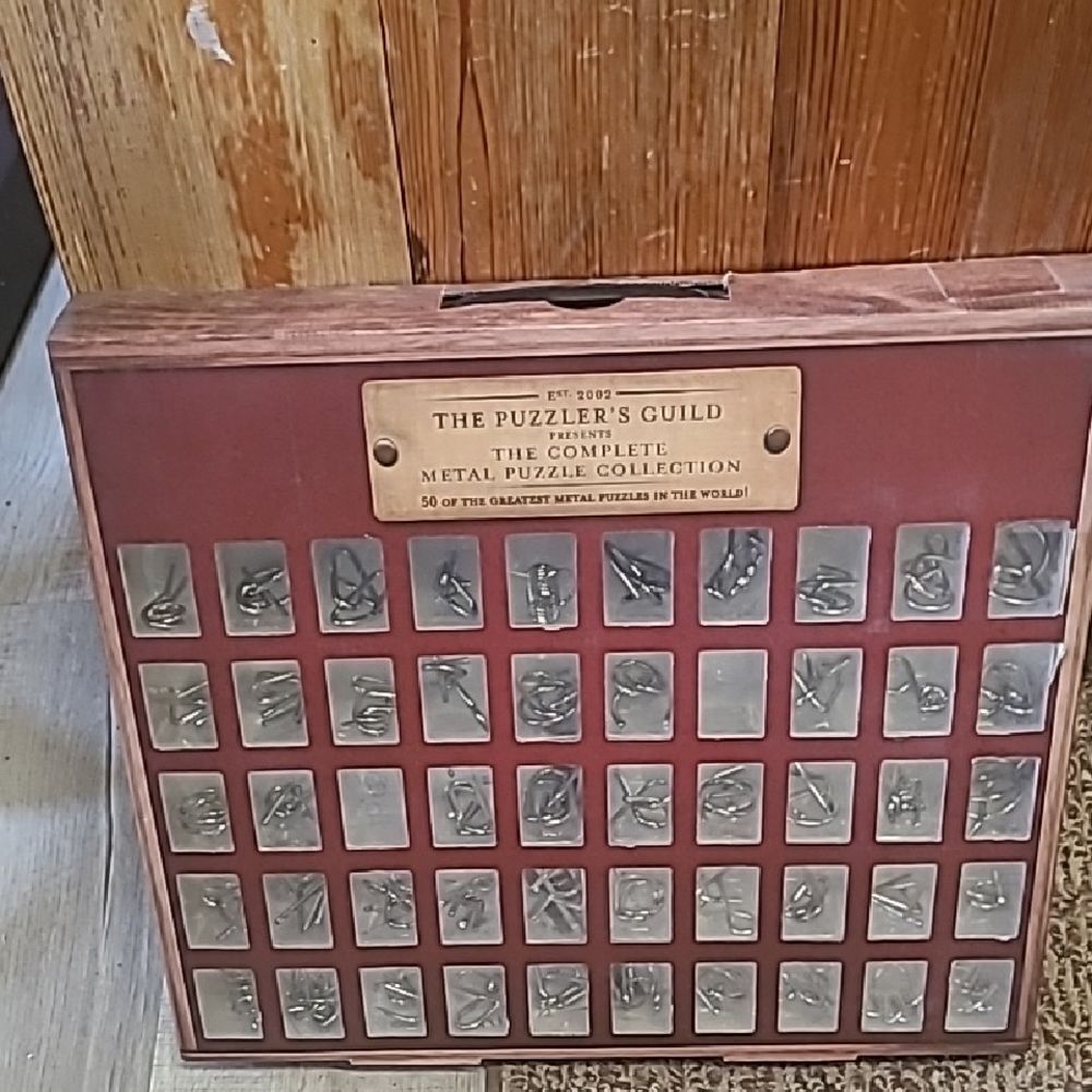 The Puzzler's Guild Metal Puzzle Collection
